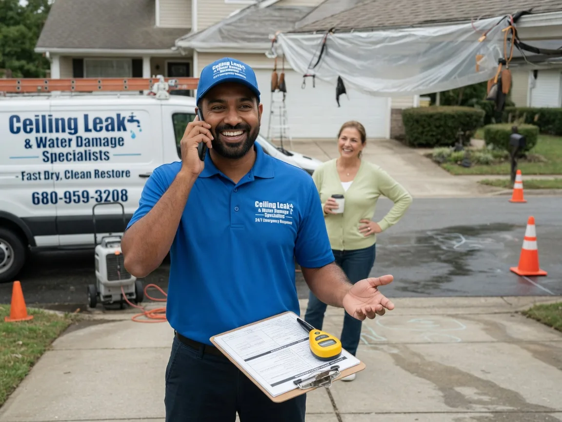 Ceiling Leak Cleanup Havensville, KS FAQs
